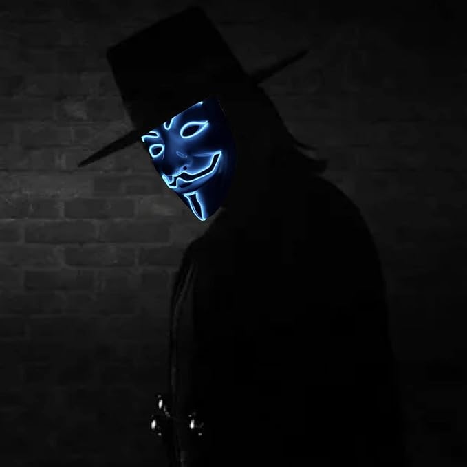 Masque LED Vendetta - photo supplémentaire