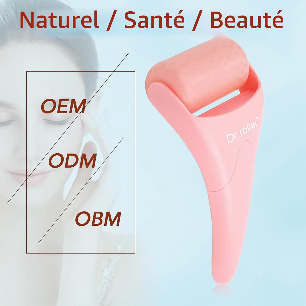 Ice Roller visage en silicone – Soin rafraîchissant