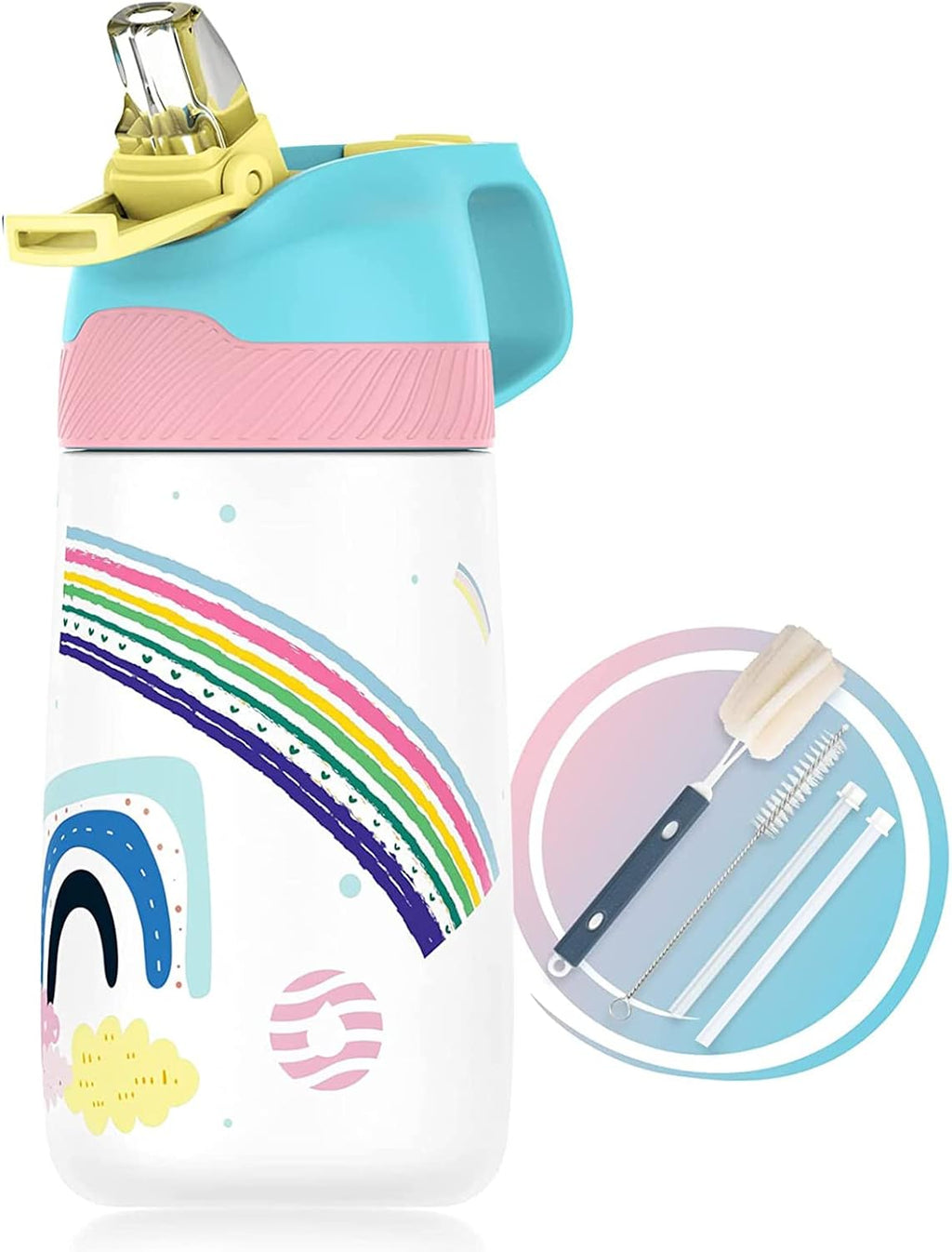 Gourde Isotherme Enfant FJbottle – Avec Paille