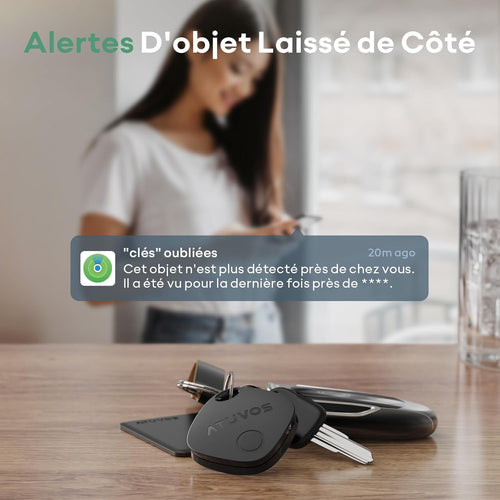 ATUVOS Tag Pro – Localisateur Bluetooth (Compatible Android & iPhone)