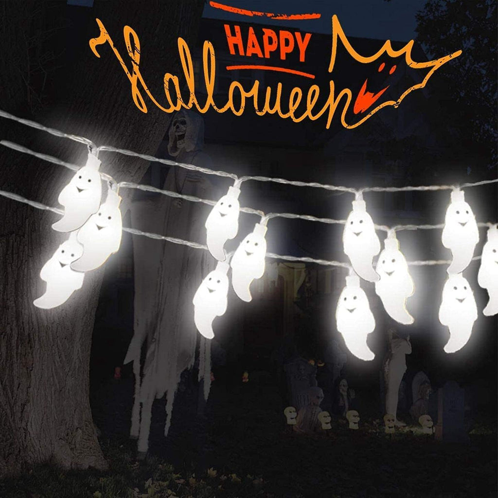 Guirlande fantômes Halloween - photo supplémentaire