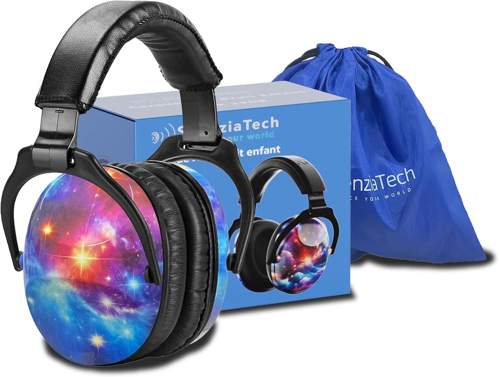 Casque Anti-Bruit Enfant SilenziaTech – Concentration & Devoirs