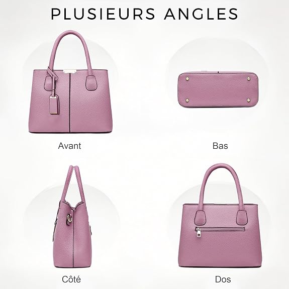 Sac à main femme VARLIVOO – Bandoulière réglable