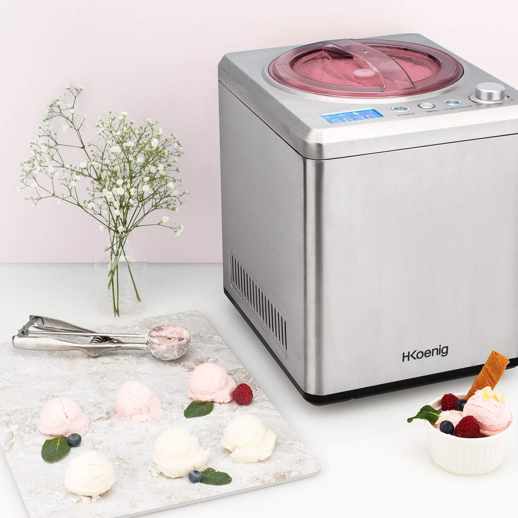 Sorbetière H.Koenig HF340 – Turbine à glace 2 L