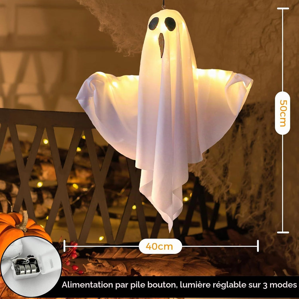 Fantômes à suspendre Halloween - photo supplémentaire