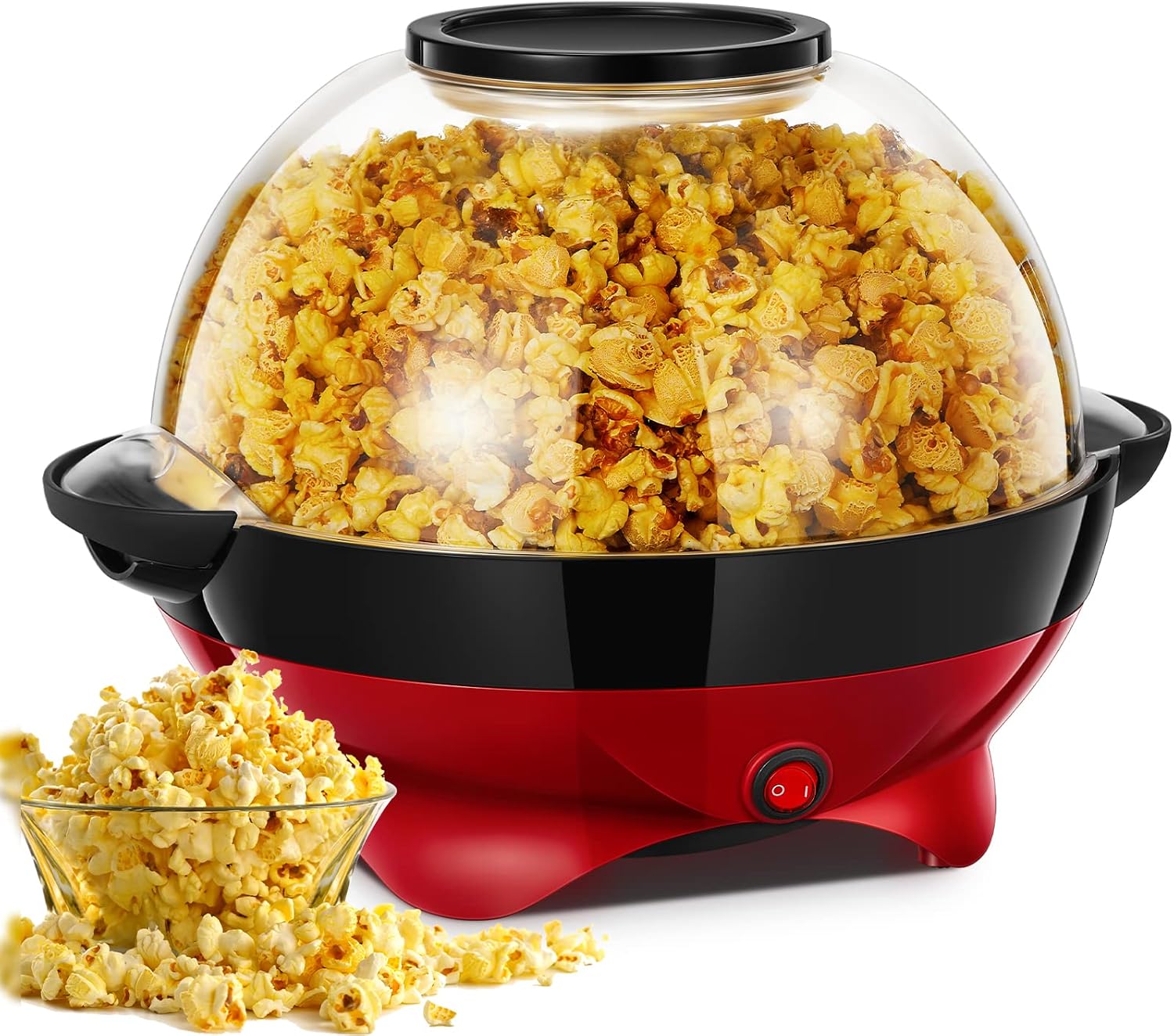 Machine à pop-corn FOHERE – 5L, bol amovible
