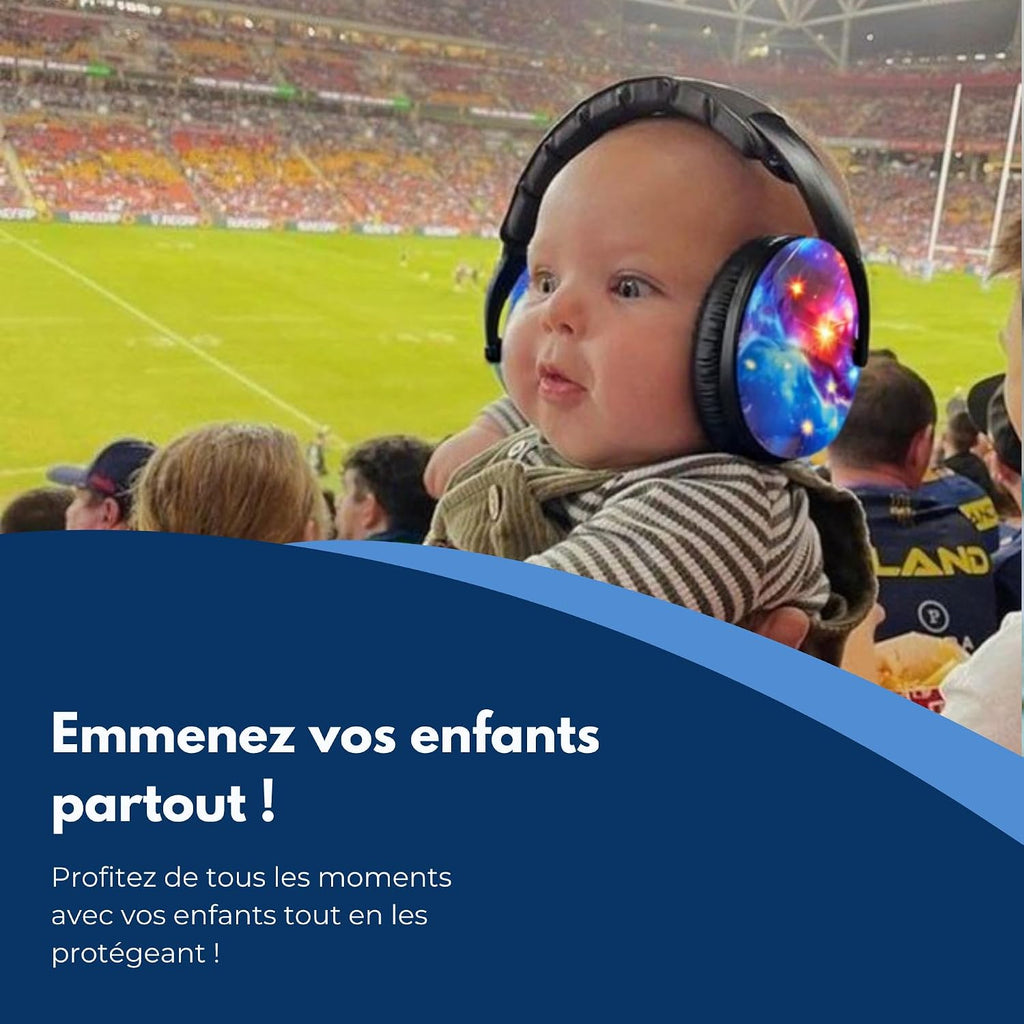 Casque Anti-Bruit Enfant SilenziaTech – Concentration & Devoirs