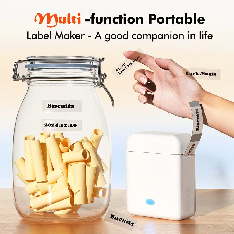 Mini Imprimante Thermique LabelPop – Sans Encre, Sans Fil