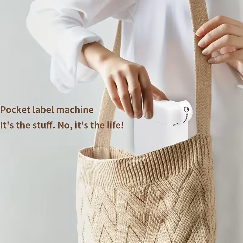 Mini Imprimante Thermique LabelPop – Sans Encre, Sans Fil