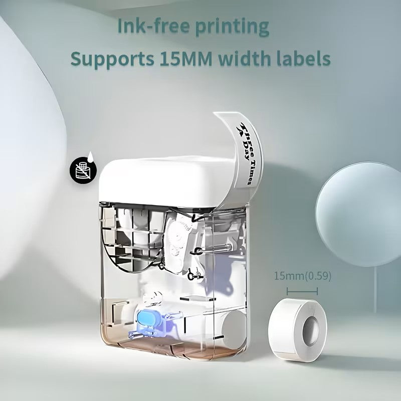 Mini Imprimante Thermique LabelPop – Sans Encre, Sans Fil