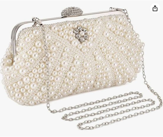 Pochette de soirée BAIGIO – Chaîne détachable